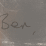 Close-up of the handwritten note showing the 'fake shake' and erratic baseline discussed in the forensic report. Text reads: 'A quick note to try and explain and draw a line under the present situation.'